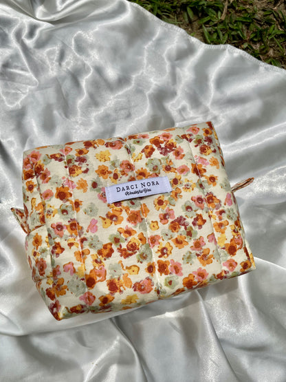 Autumn Marigolds Small Box Pouch
