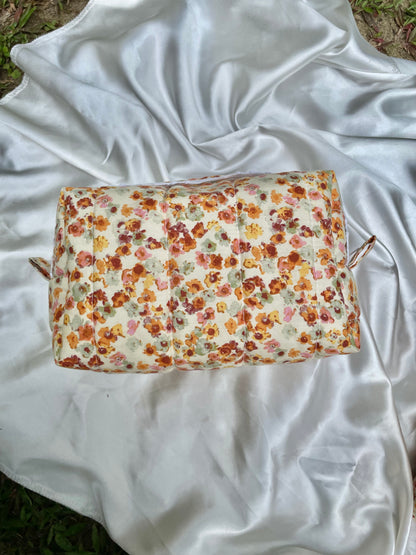 Autumn Marigolds Medium Box Pouch