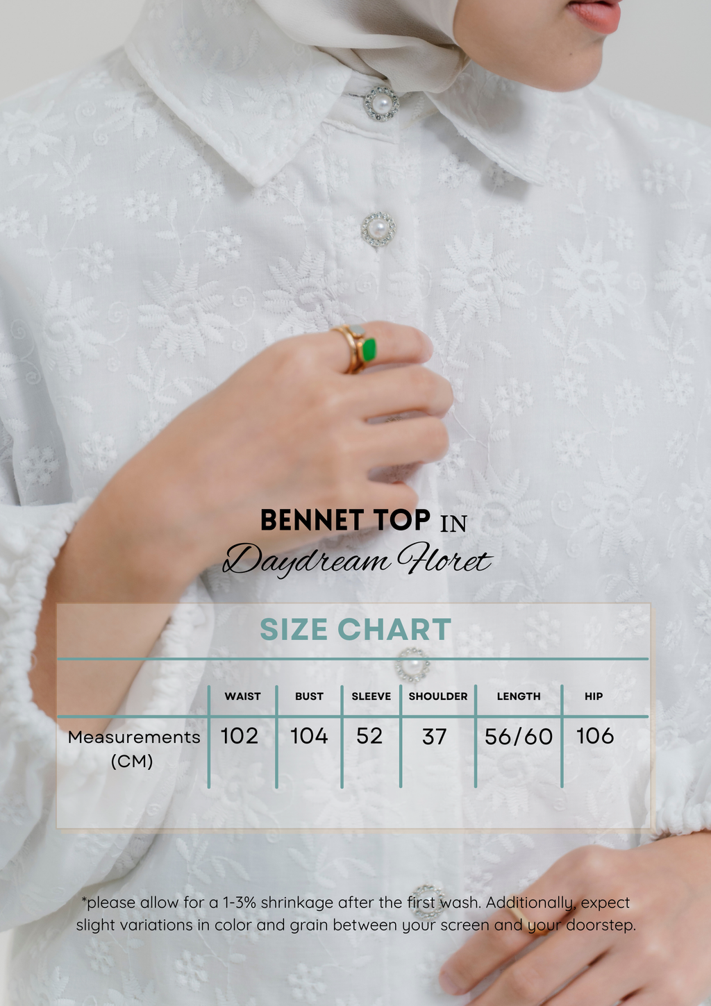 Bennet Top in Daydream Floret