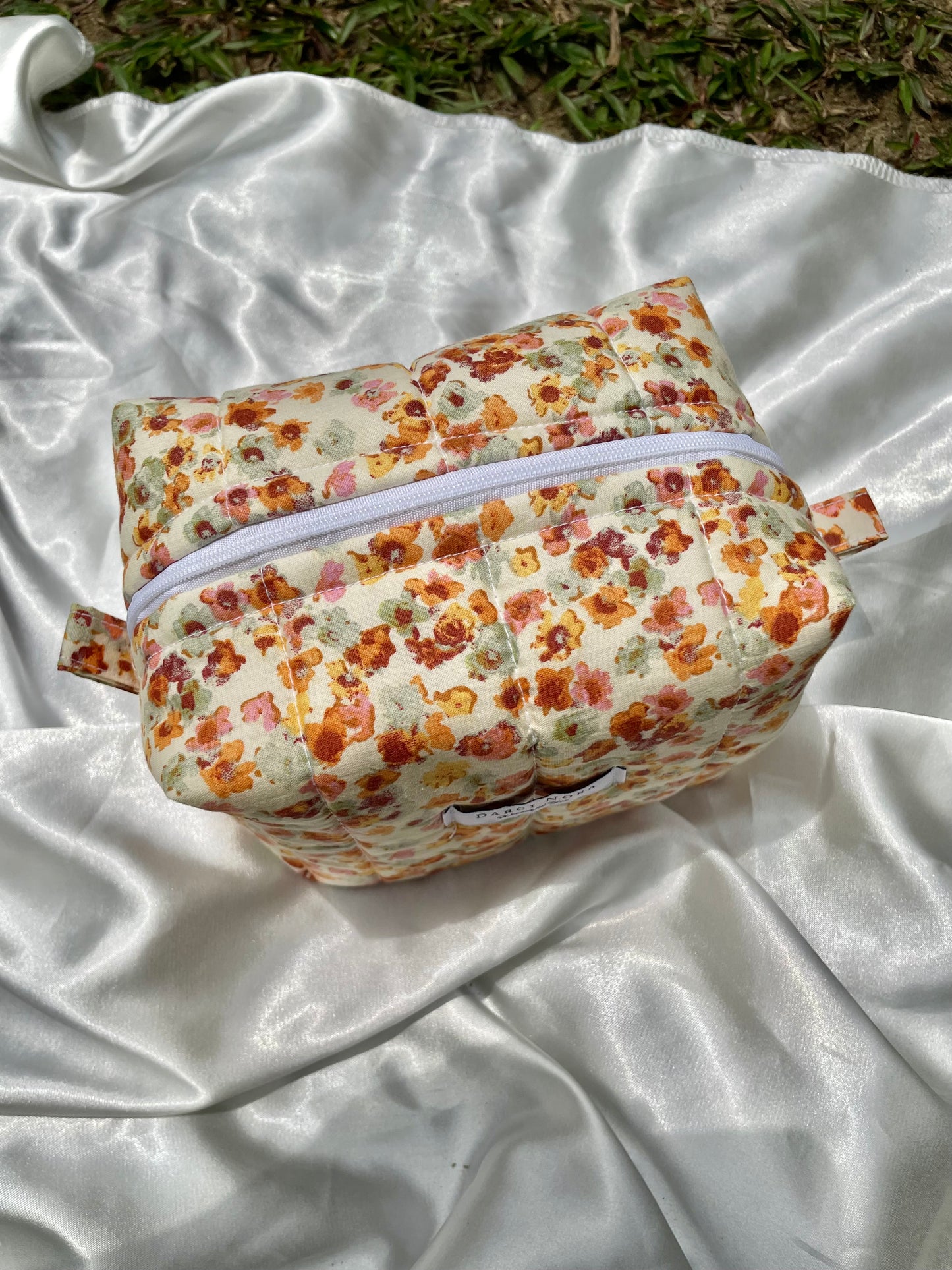 Autumn Marigolds Small Box Pouch
