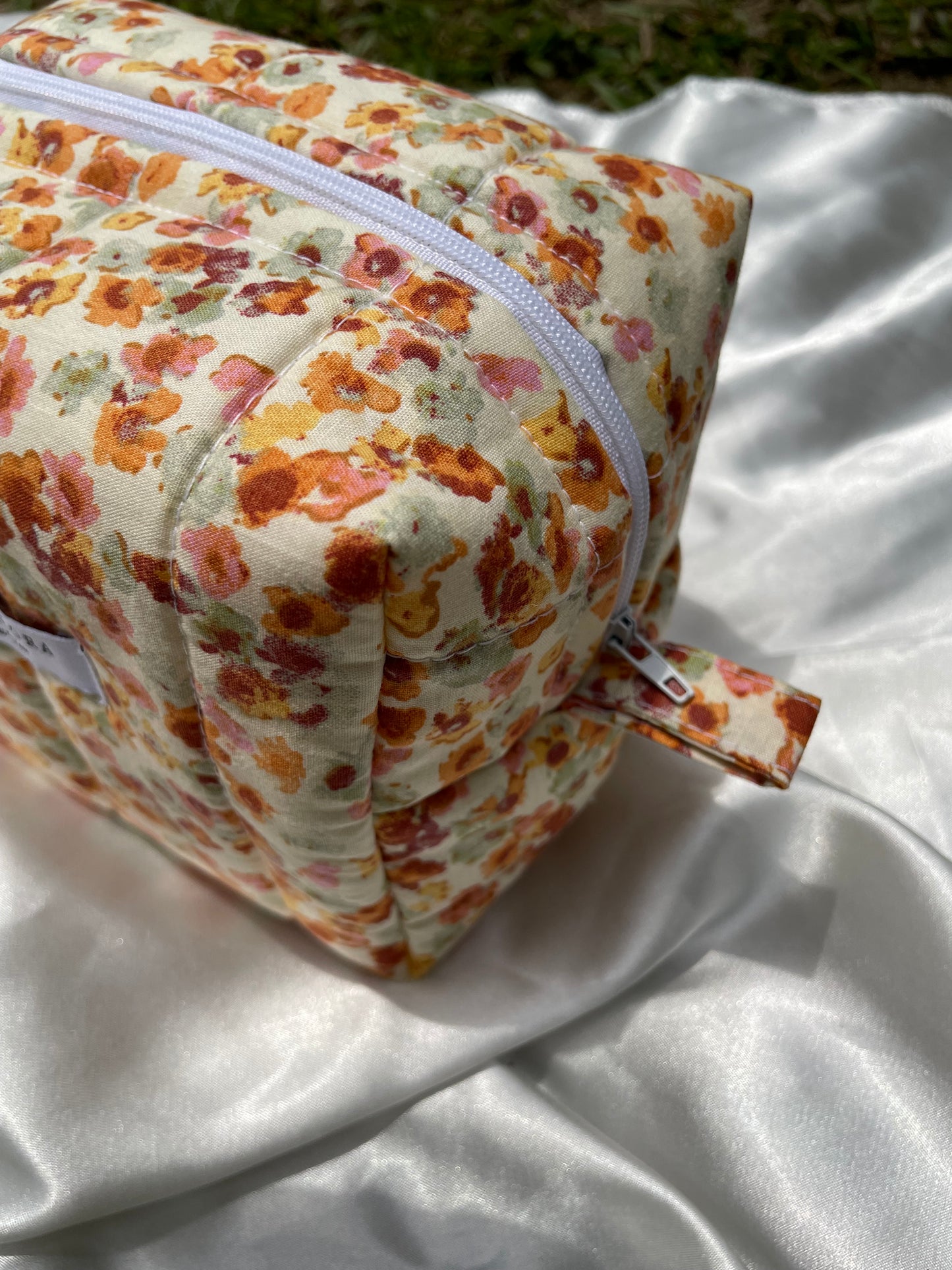 Autumn Marigolds Small Box Pouch