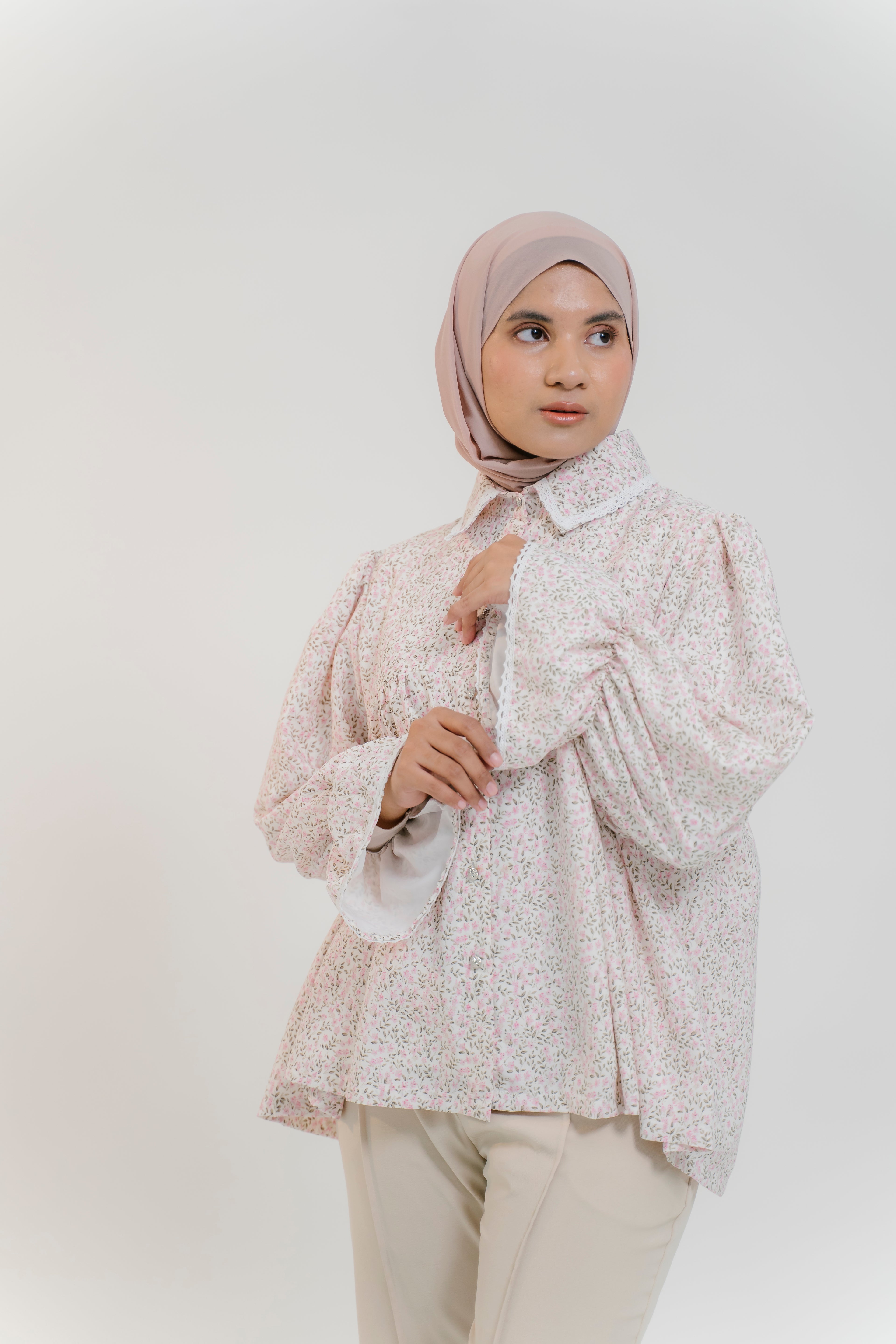 Darci Top in Petal Mist Rose