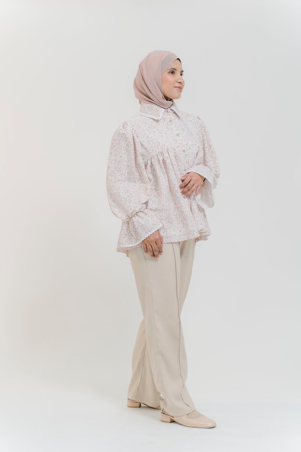 Darci Top in Petal Mist Rose