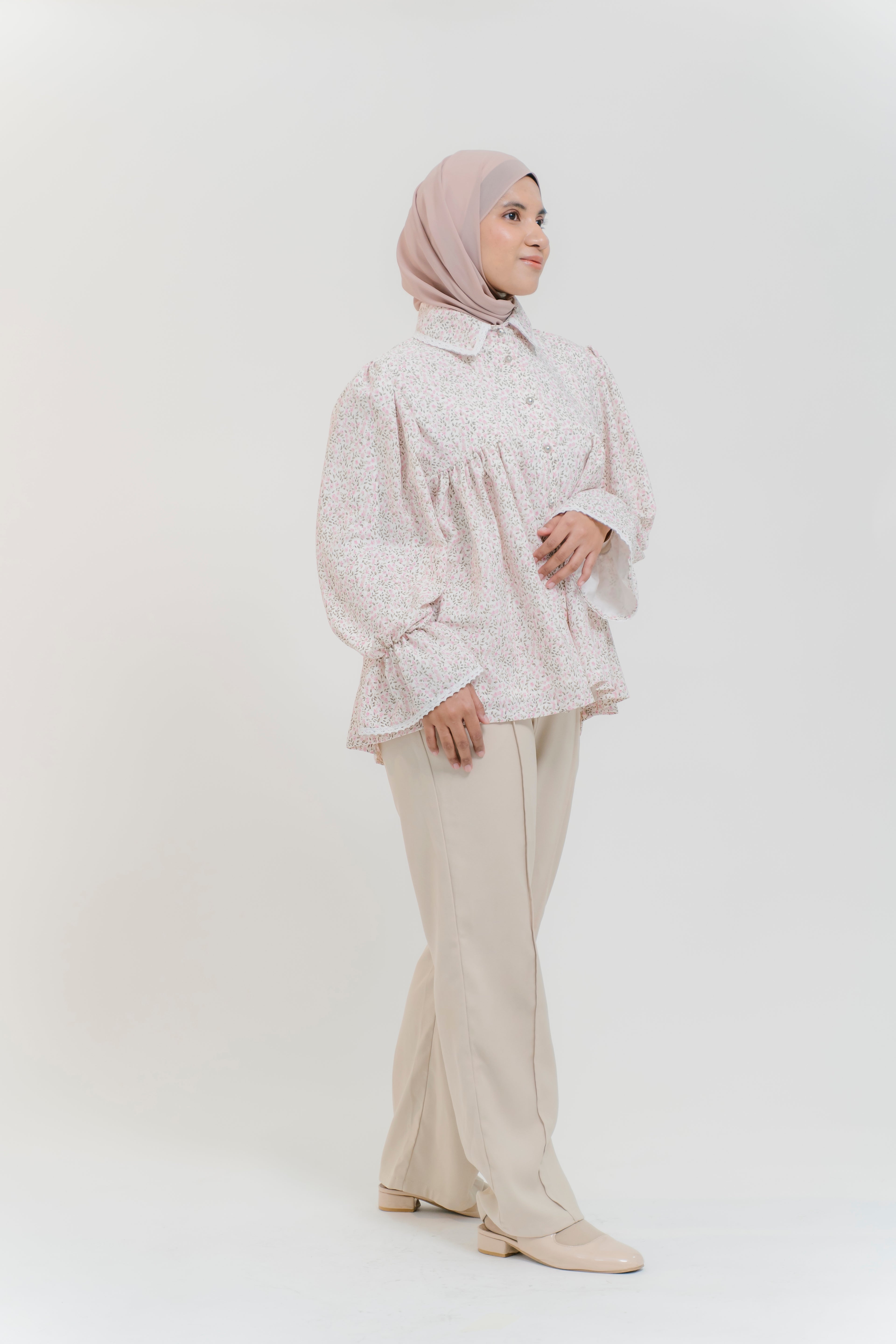 Darci Top in Petal Mist Rose