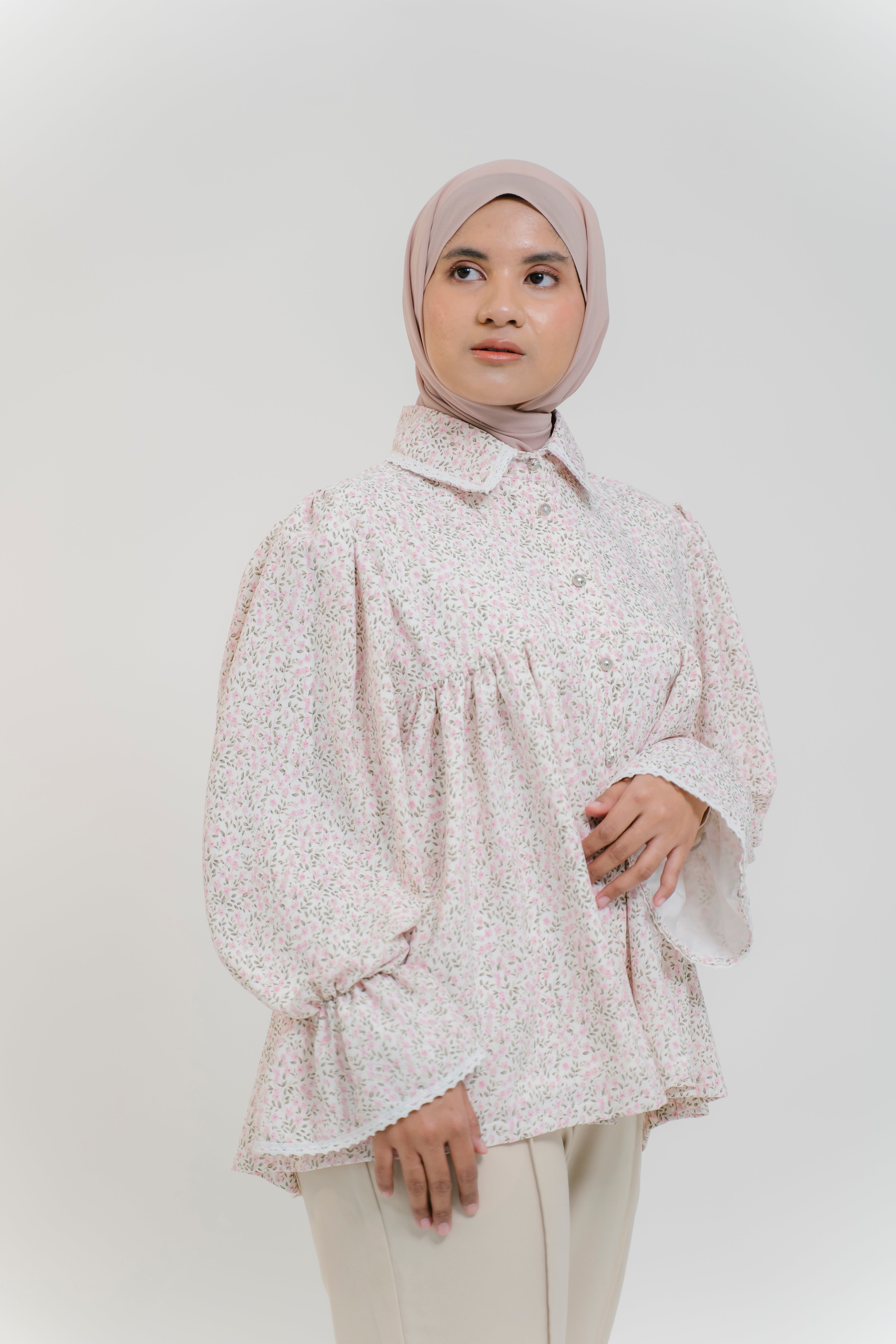 Darci Top in Petal Mist Rose