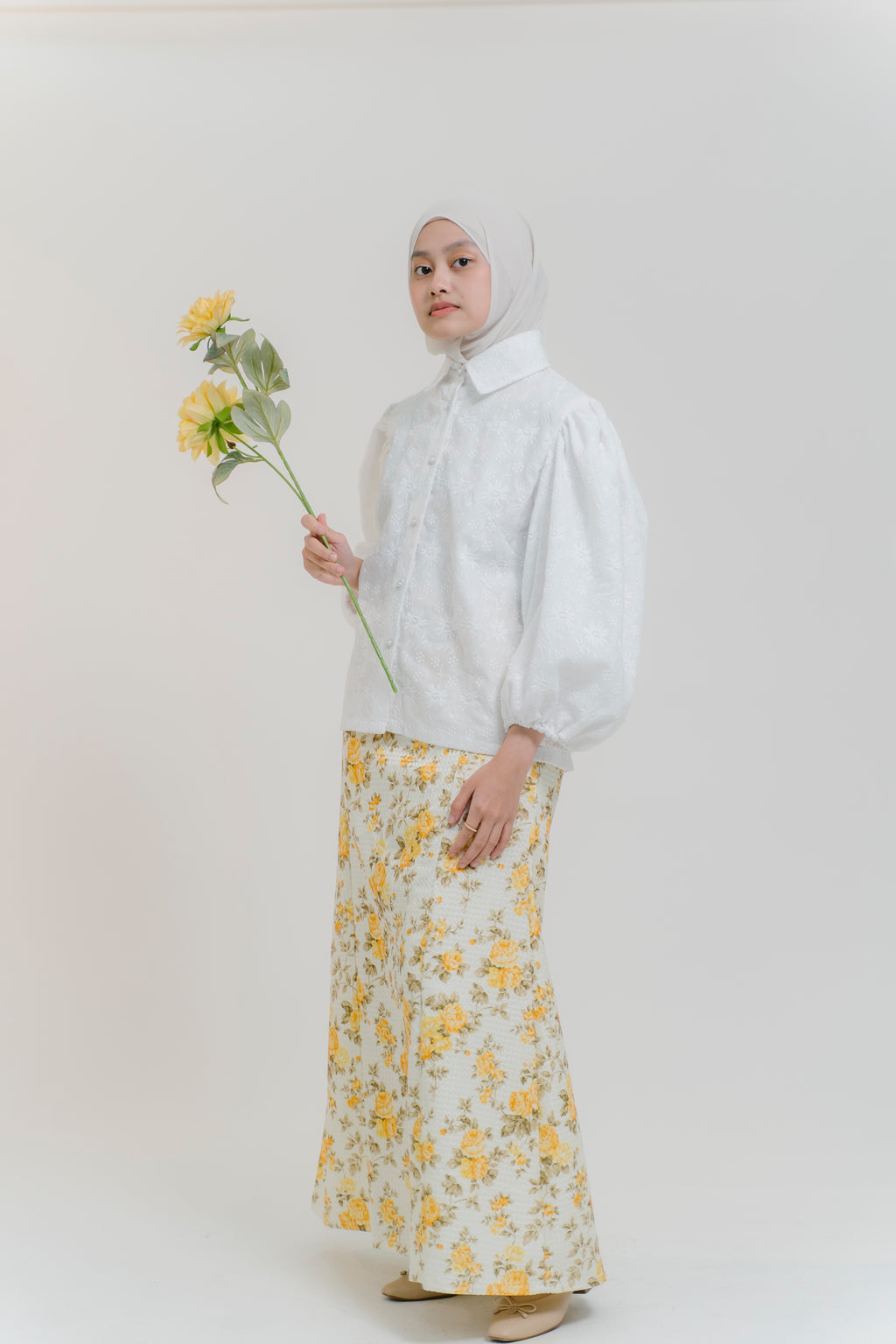 Bennet Top in Daydream Floret