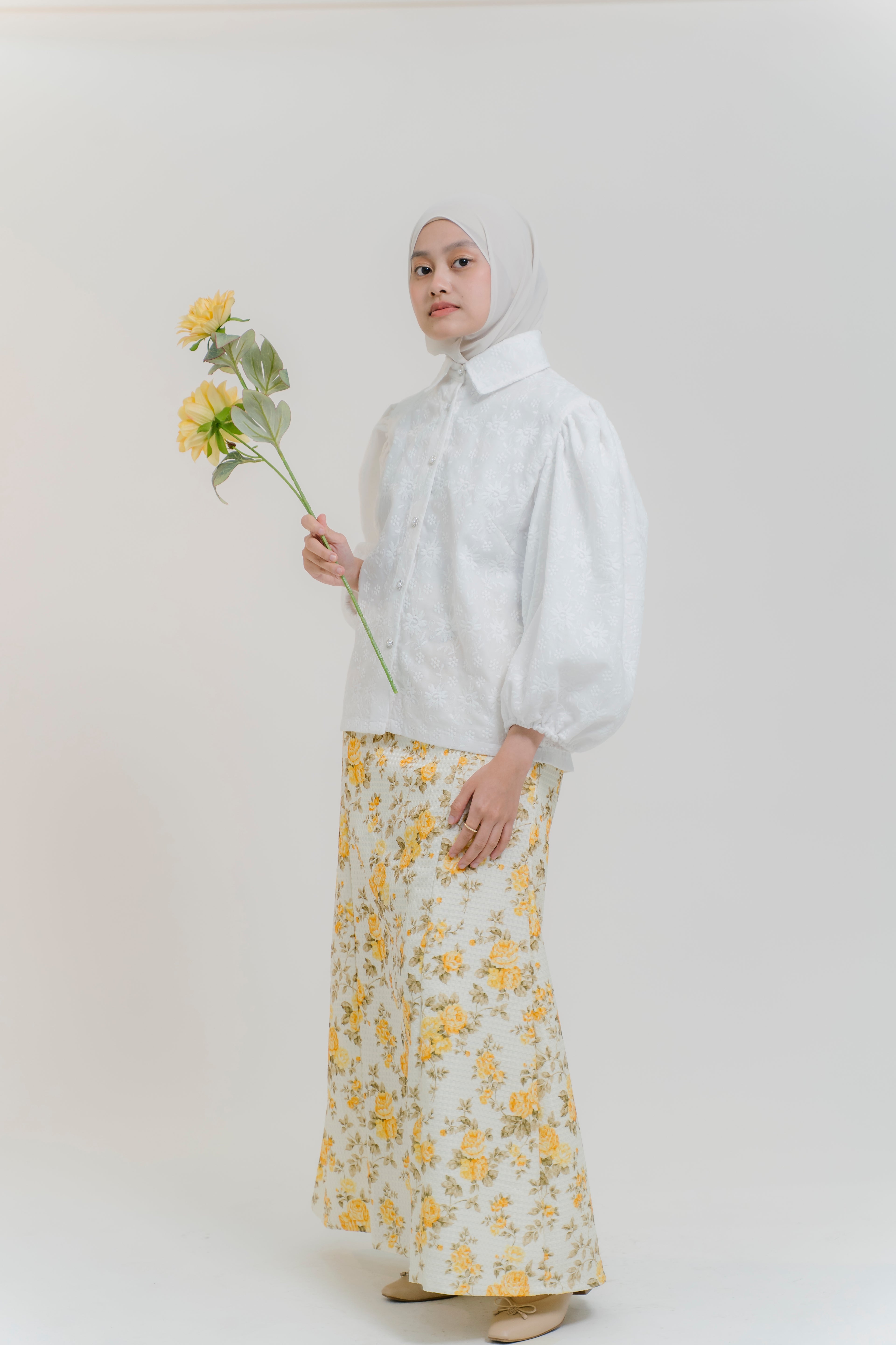 Bennet Top in Daydream Floret