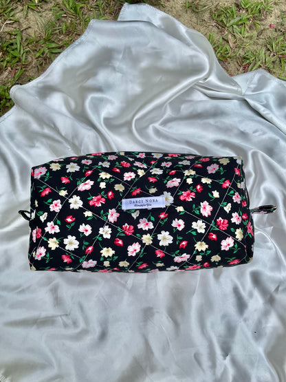Noir Bloom Large Box Pouch