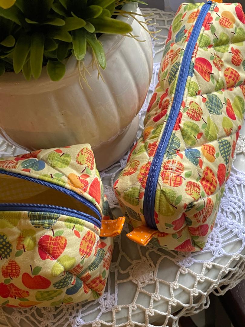 Fall Apples Long Box Pouch