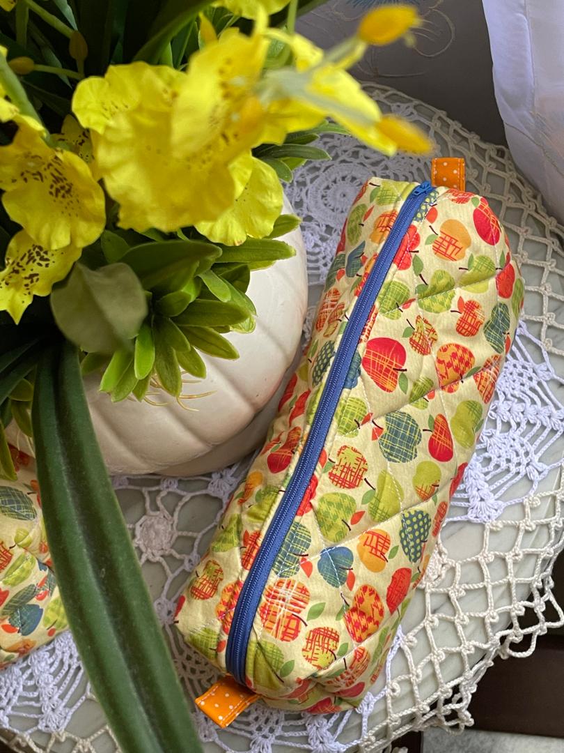 Fall Apples Long Box Pouch