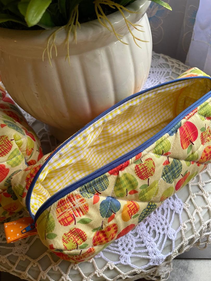 Fall Apples Long Box Pouch