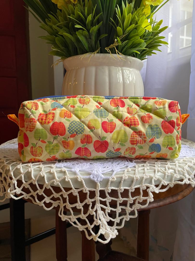 Fall Apples Long Box Pouch