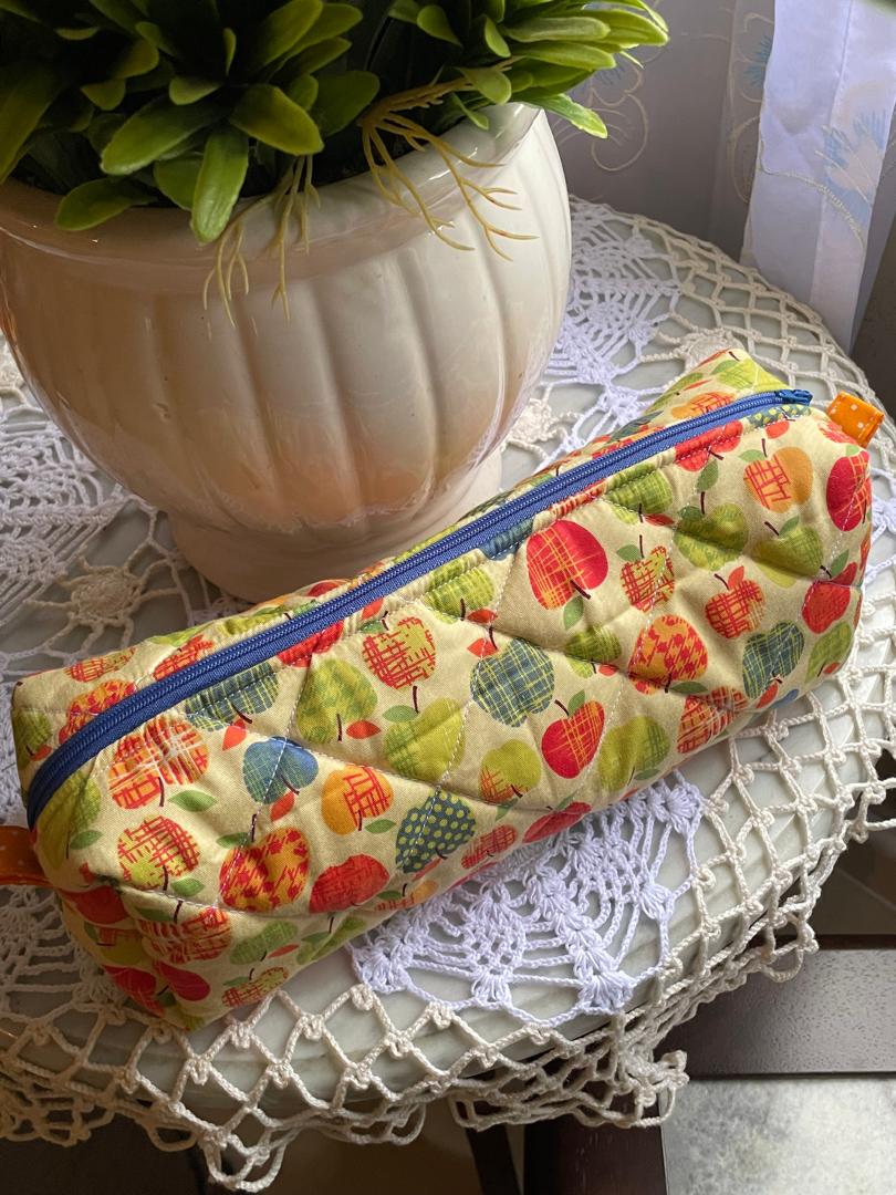 Fall Apples Long Box Pouch