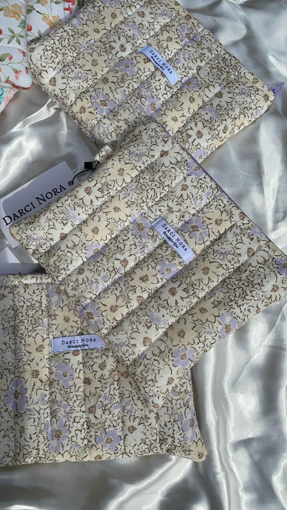 Spring Linen Everyday Pouch