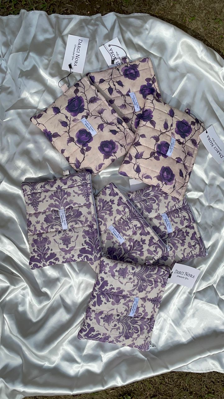 Gothic Flowers Everyday Pouch