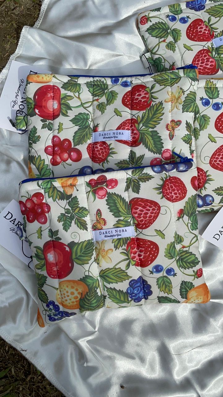 Colourful Fruits Everyday Pouch