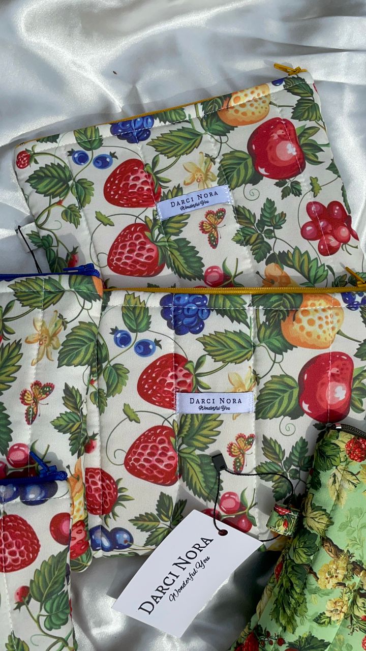 Colourful Fruits Everyday Pouch
