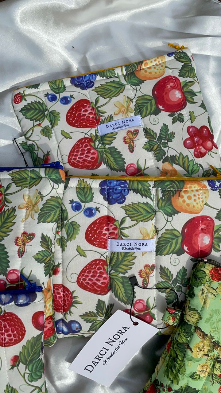 Colourful Fruits Everyday Pouch