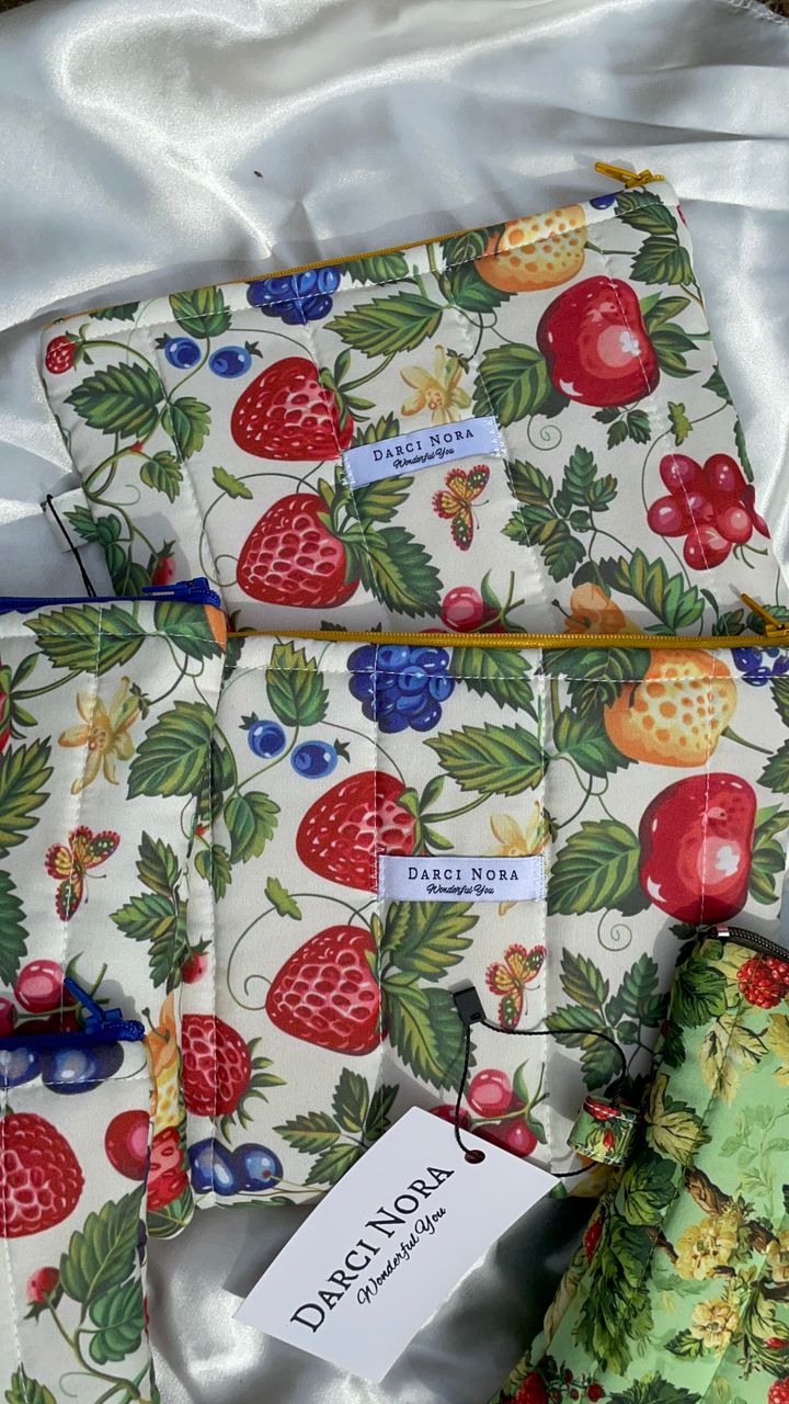 Colourful Fruits Everyday Pouch