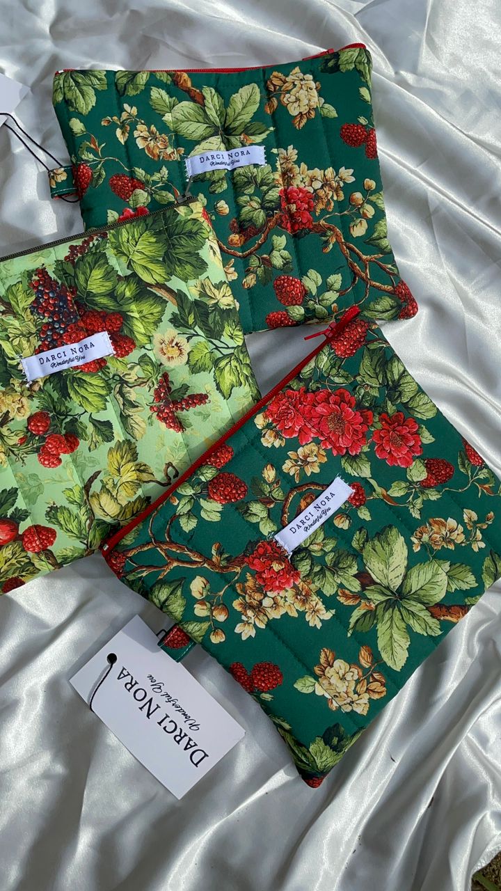 Emerald Garden Everyday Pouch
