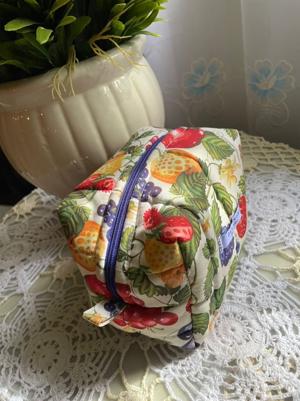 Colourful Fruits Small Box Pouch