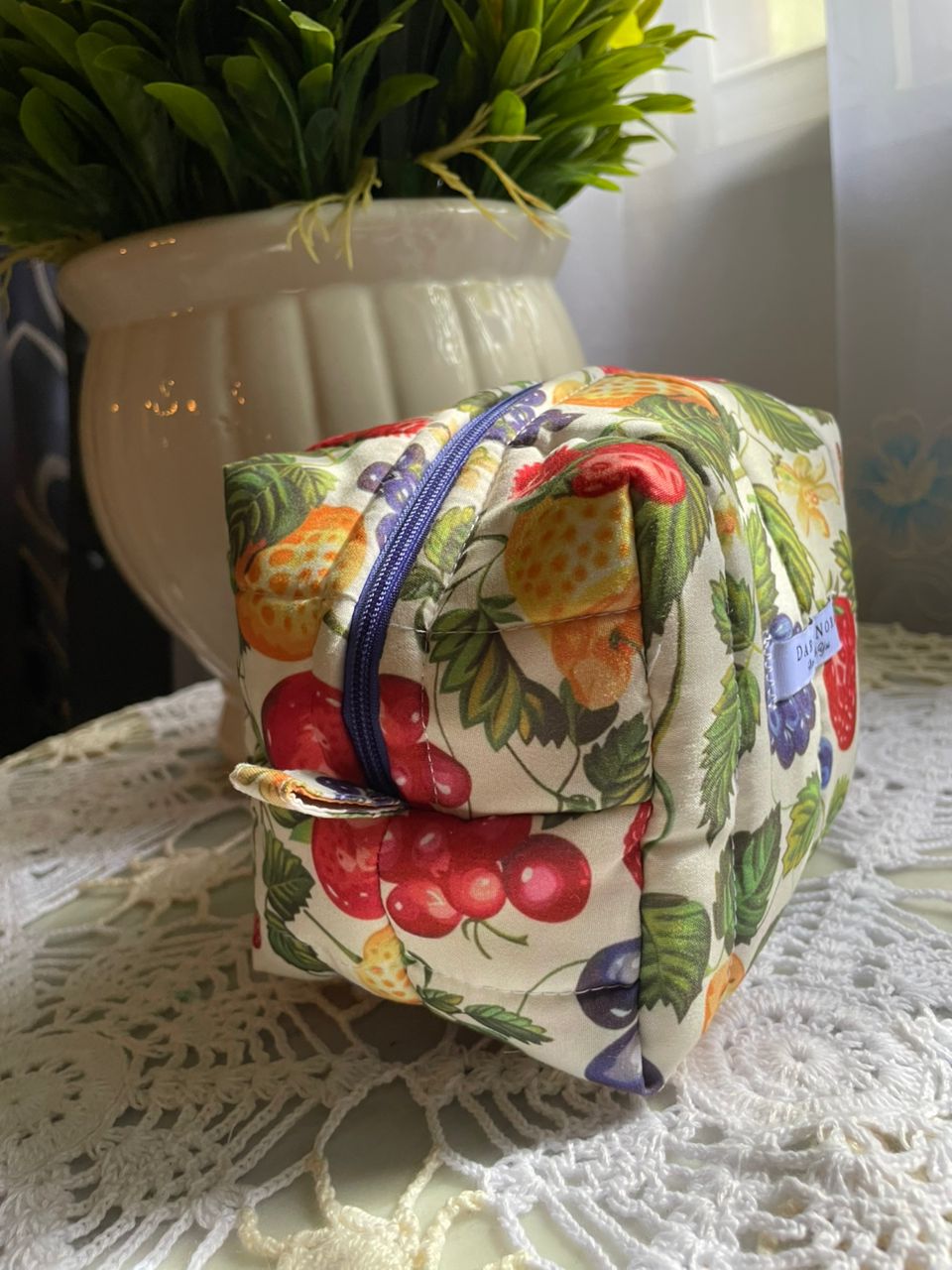 Colourful Fruits Small Box Pouch