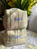 Tea-Linen Patchwork Small Box Pouch