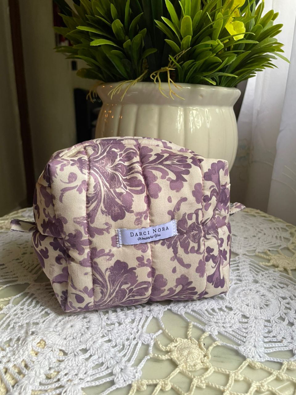 Hyacinth Wallpaper Small Box Pouches
