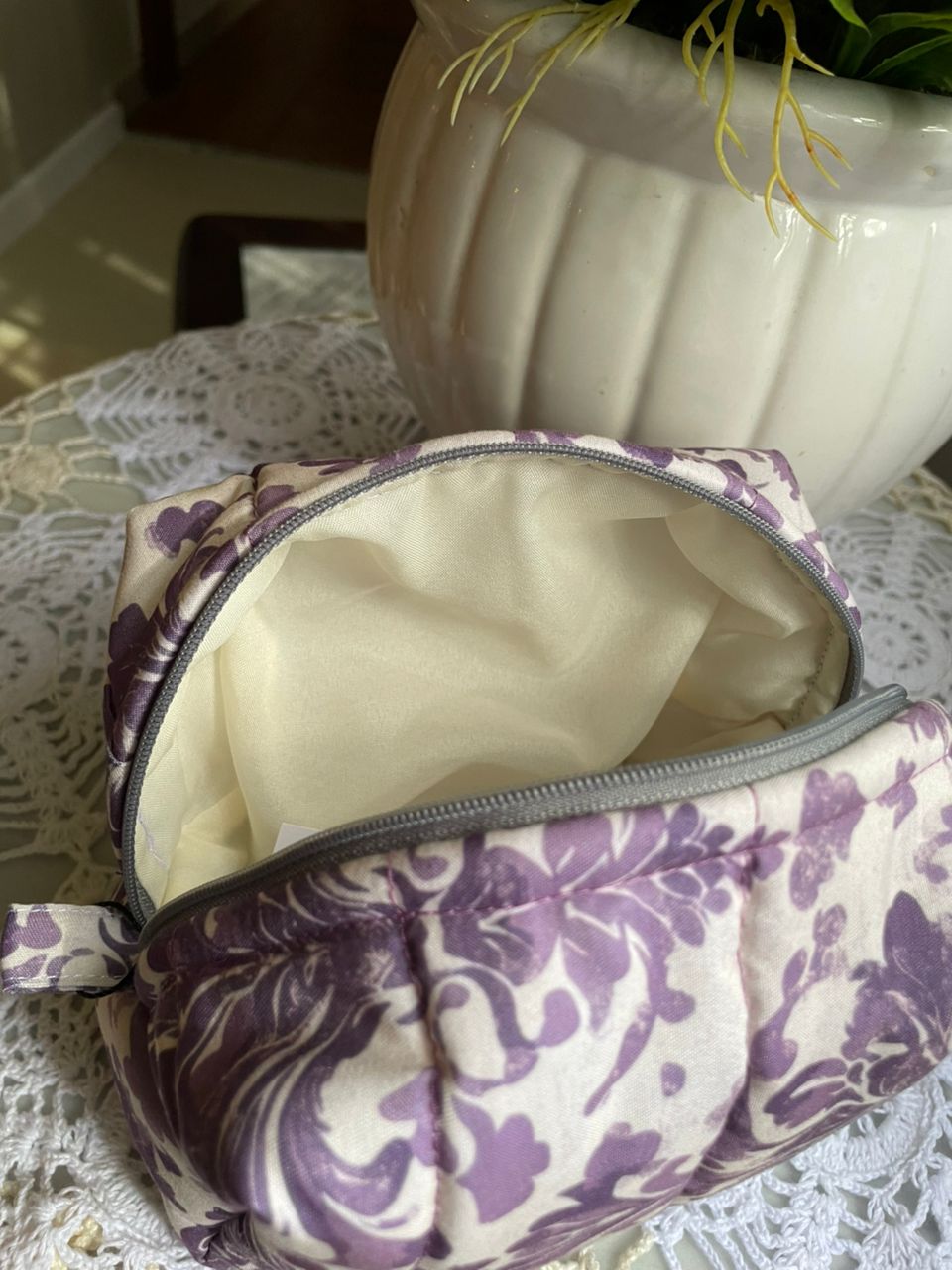 Hyacinth Wallpaper Small Box Pouches