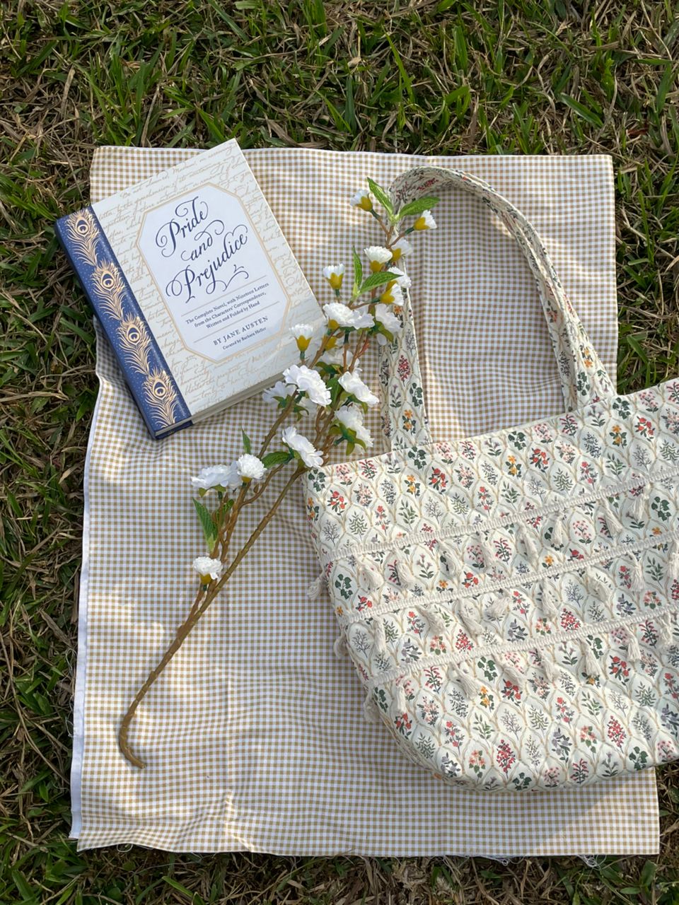 Vintage Botanical Tote Bag