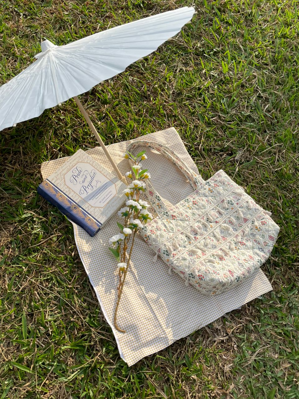 Vintage Botanical Tote Bag