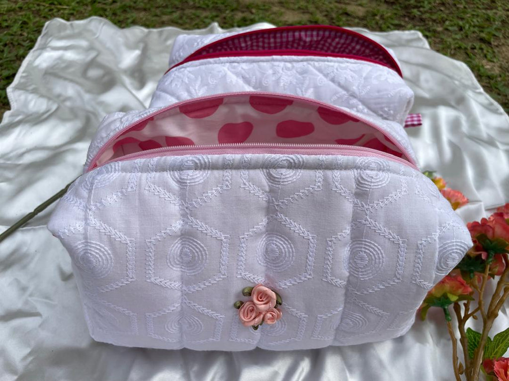 Alabaster Prism Box Pouch