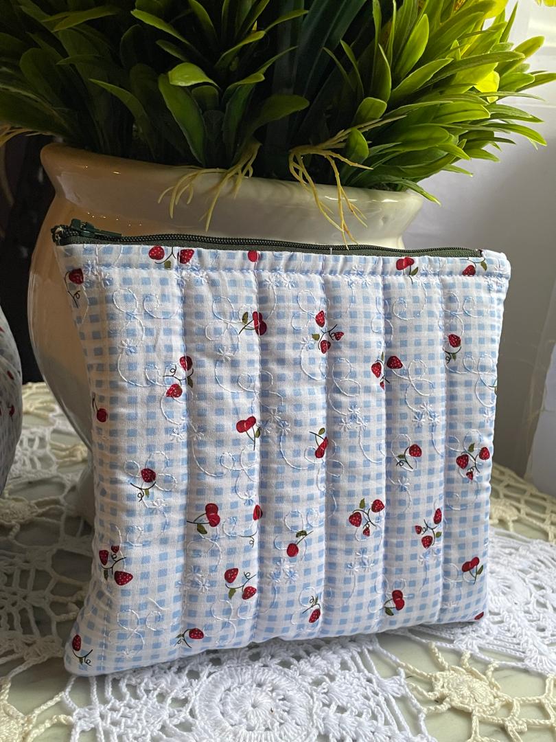 Strawberry Picnic Everyday Pouch