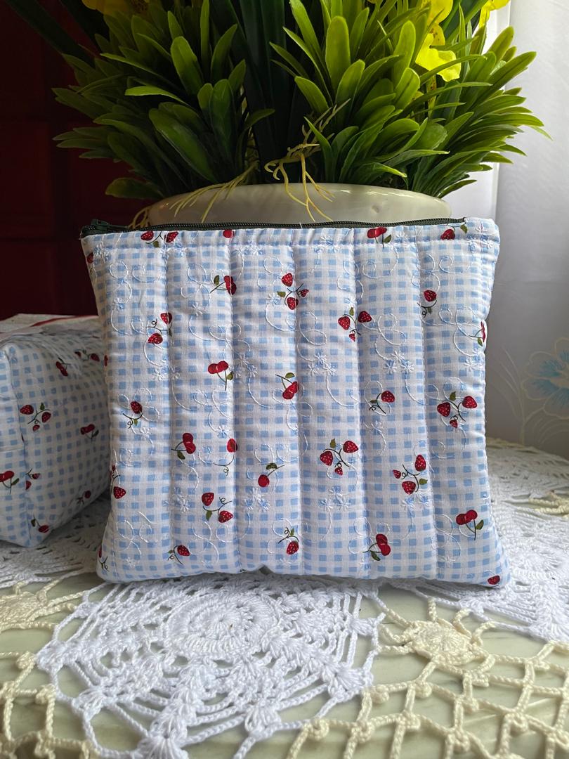 Strawberry Picnic Everyday Pouch