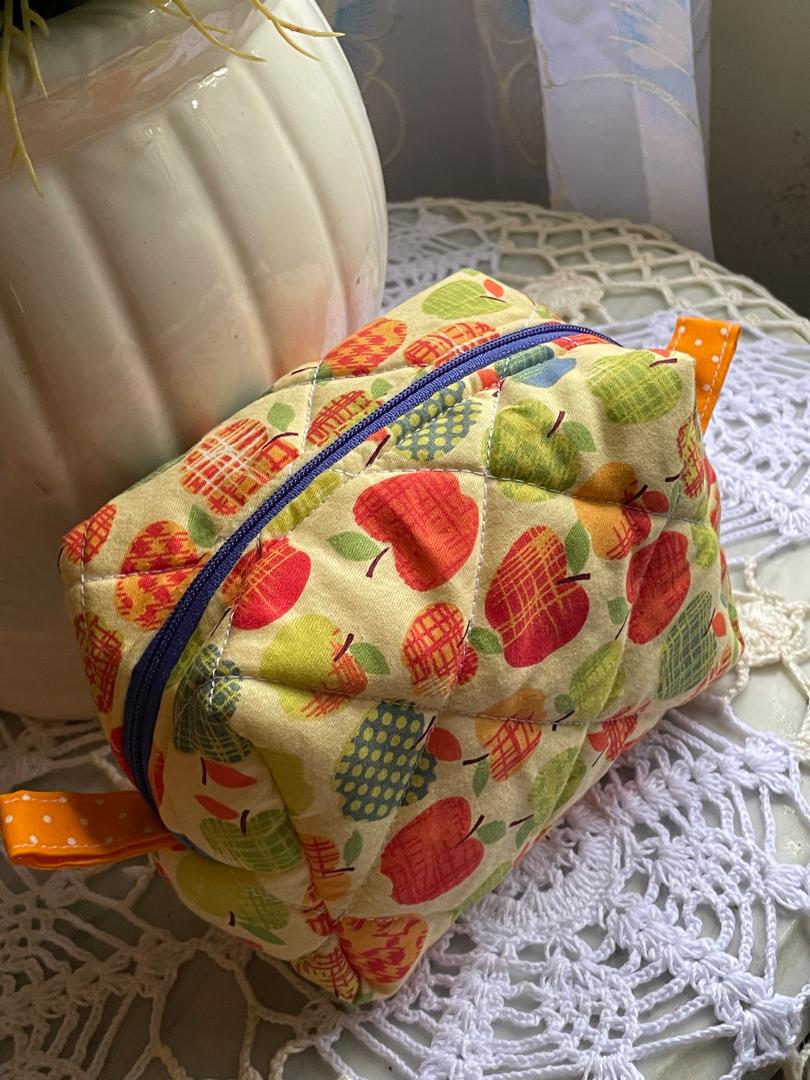 Fall Apples Small Box Pouch