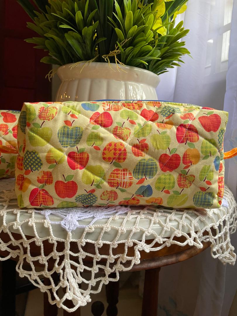 Fall Apples Box Pouch