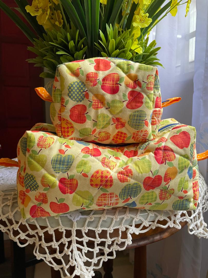 Fall Apples Small Box Pouch