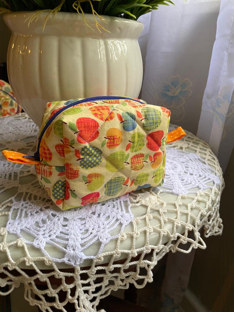 Fall Apples Small Box Pouch