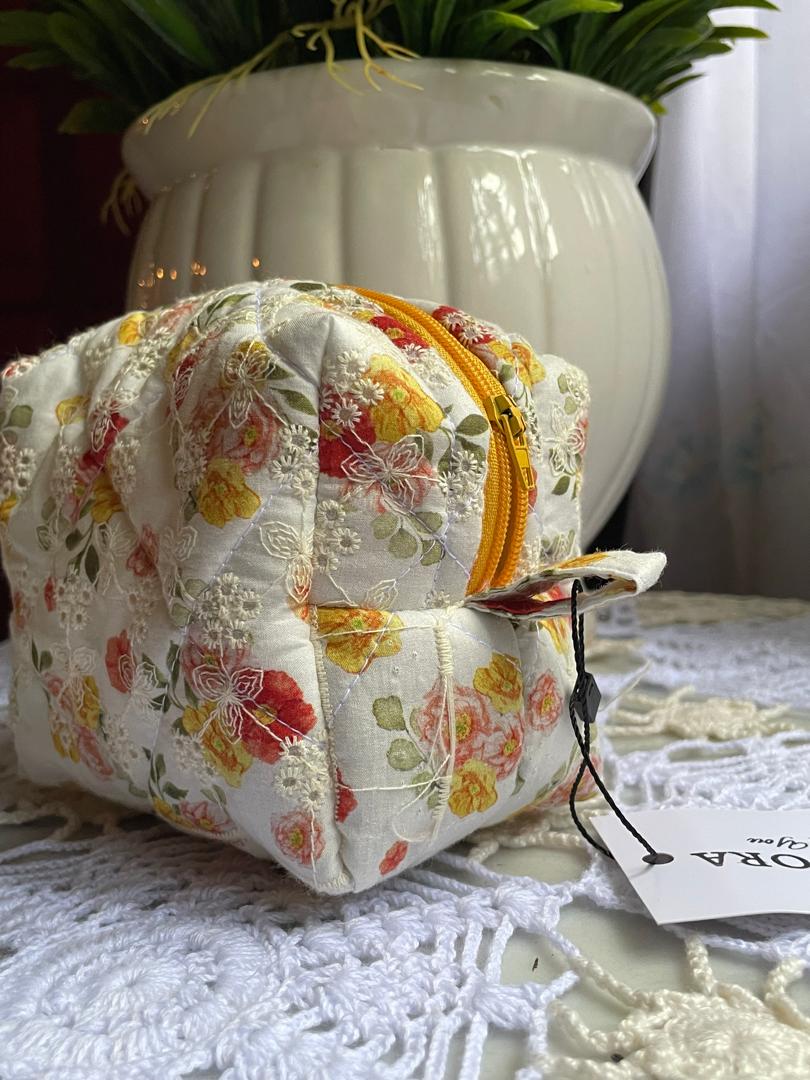 Evening Primrose Small Box Pouch