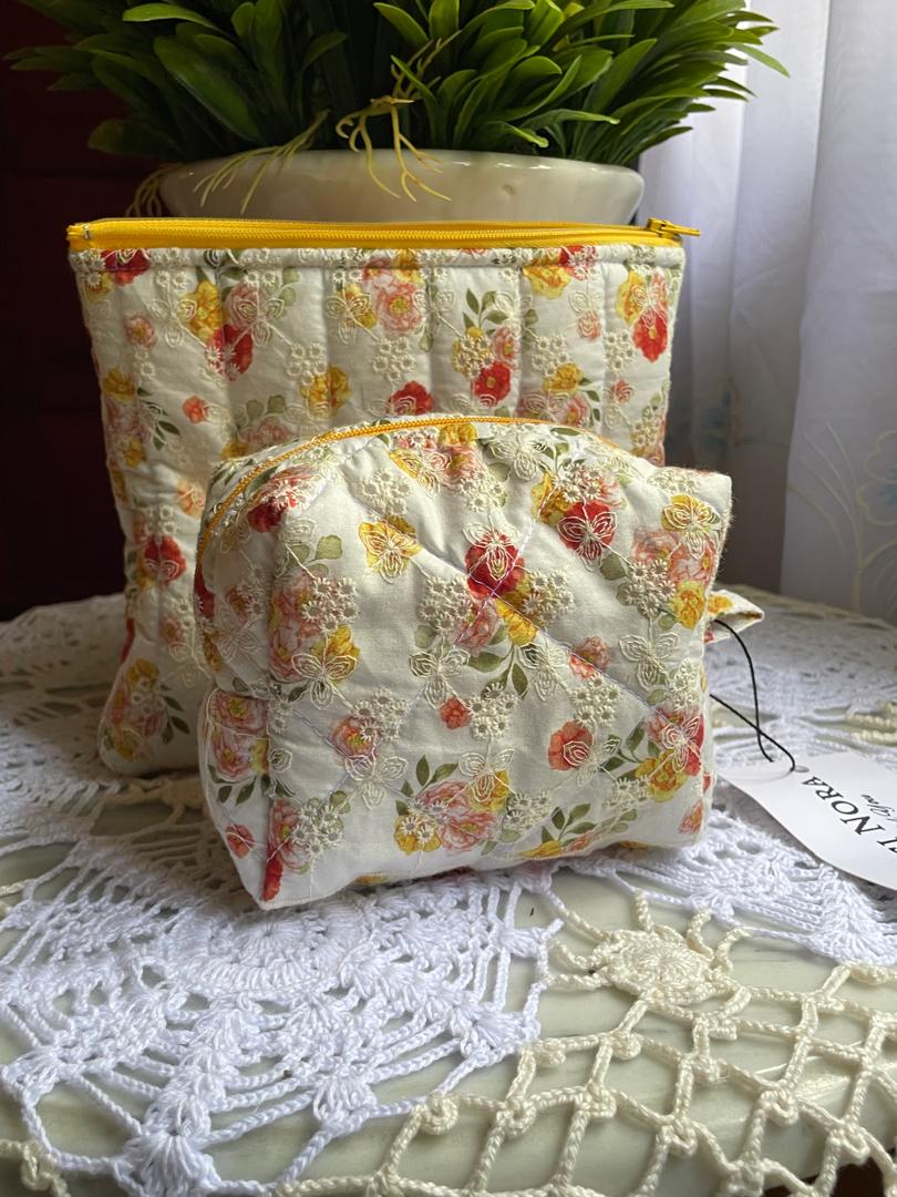 Evening Primrose Small Box Pouch